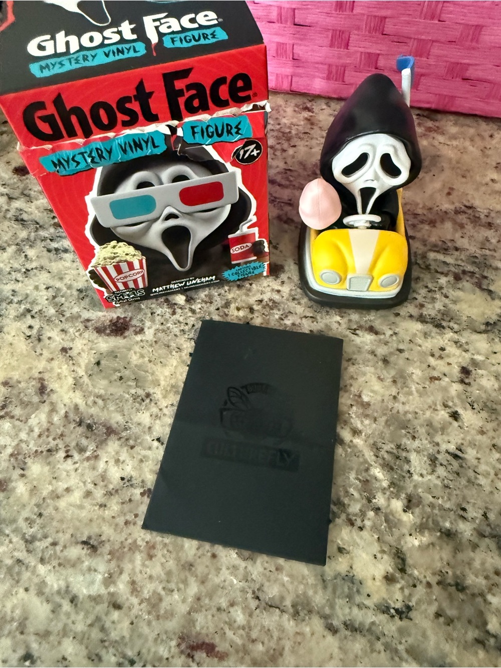 Ghost Face Mystery Vinyl Figure - Yellow Car - Funko / Mystery Brand